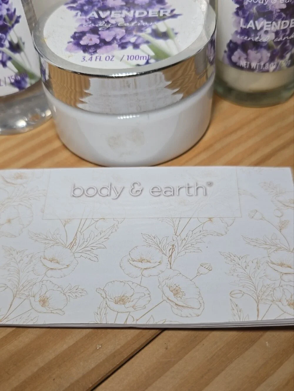 Lavender Bath & Body Set - Purple